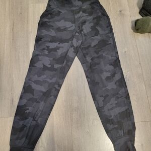 Lululemon Athletica Black Camouflage Joggers